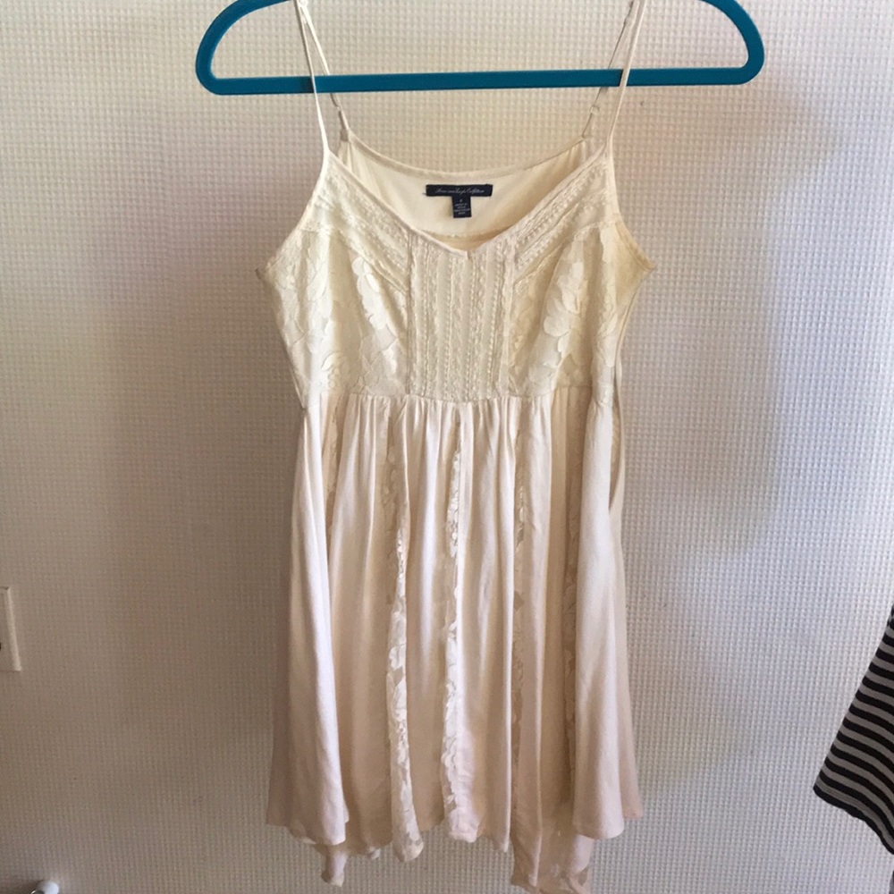 American Eagle Floral Cream Dress✨